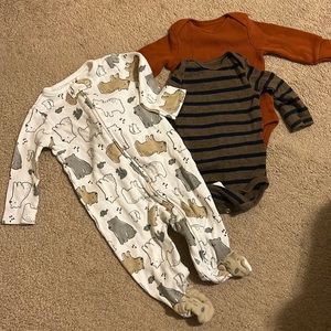 Carter Simple joys onesies and pajama